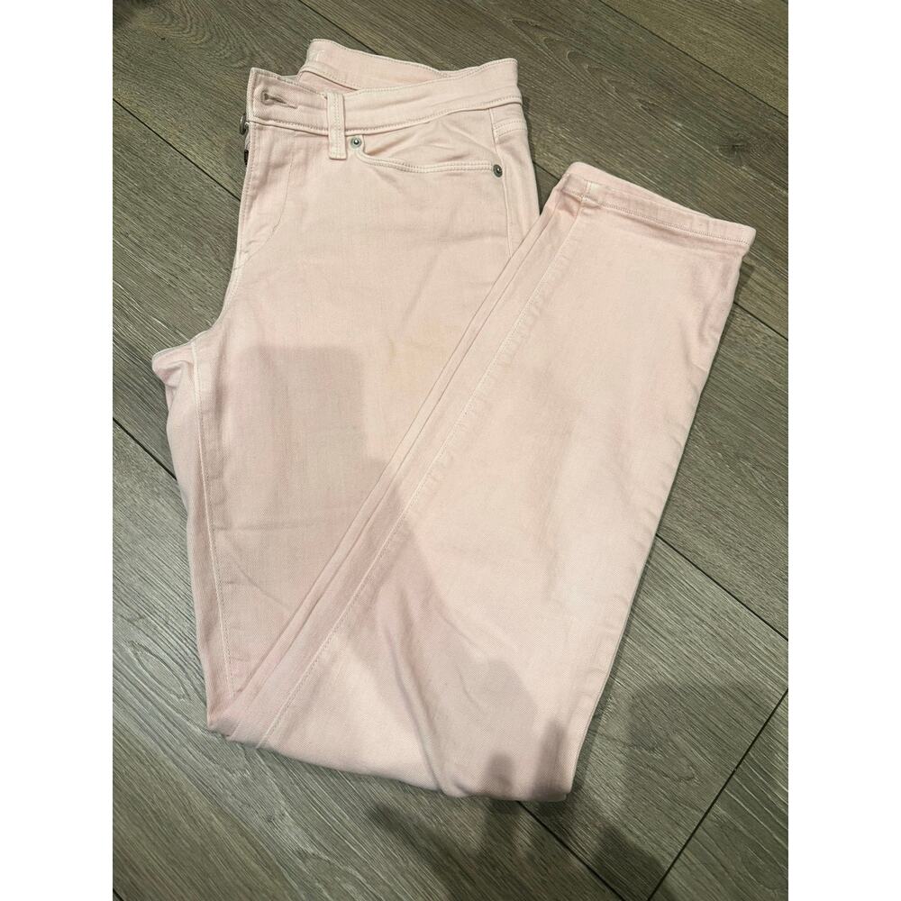 Ann Taylor LOFT Modern Skinny Jeans Women’s Size 8 Soft Pink Stretch Denim Pants